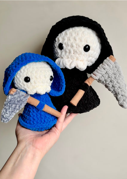 Grim ripper plushie - handmade