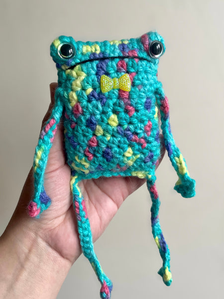 Leggy froggy plushie  , handmade to order