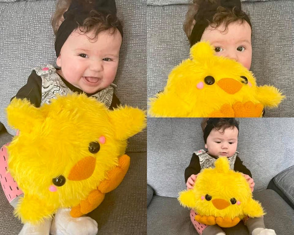 Baby chick plushie