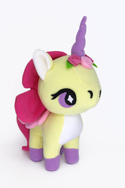 Unicorn plushie - handmade to order