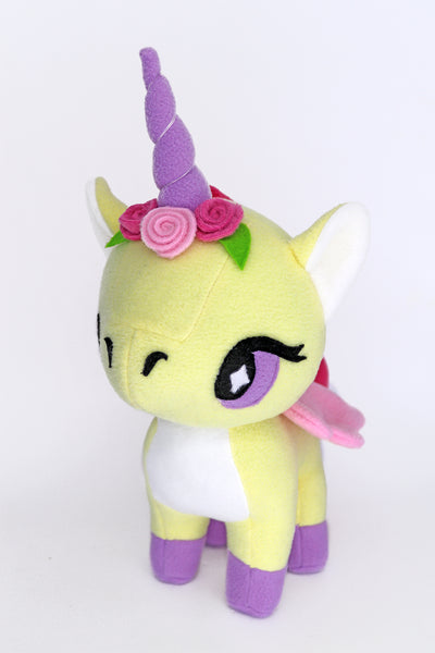 Unicorn plushie - handmade to order