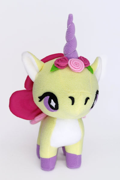 Unicorn plushie - handmade to order