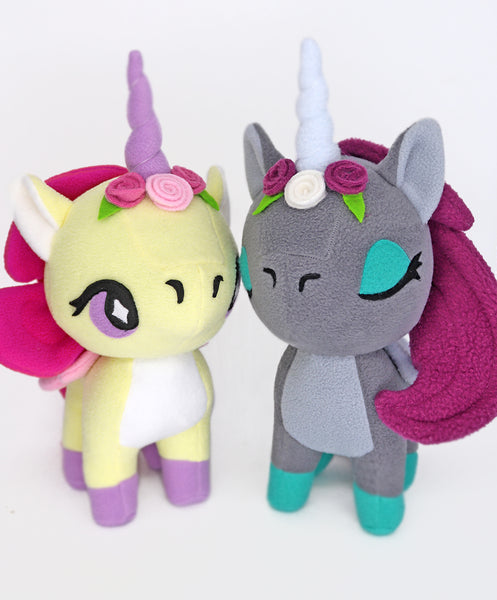 Unicorn plushie - handmade to order