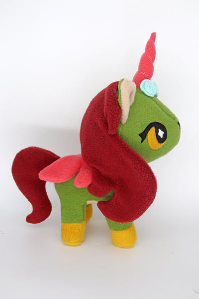 Fairy unicorn, kawaii  plushie - handmade to order