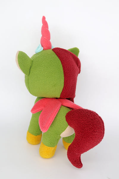 Fairy unicorn, kawaii  plushie - handmade to order