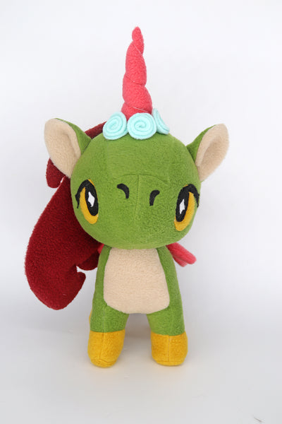 Fairy unicorn, kawaii  plushie - handmade to order