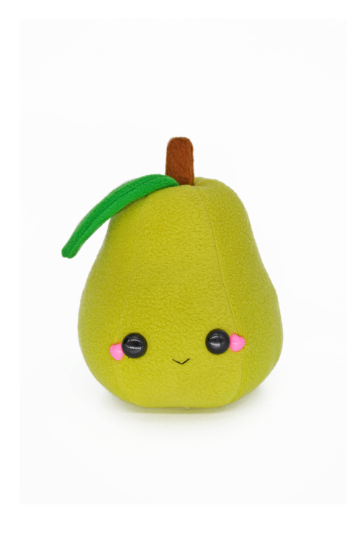 Pear toy top