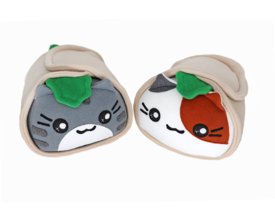 Cat Burrito plushie - PURRito