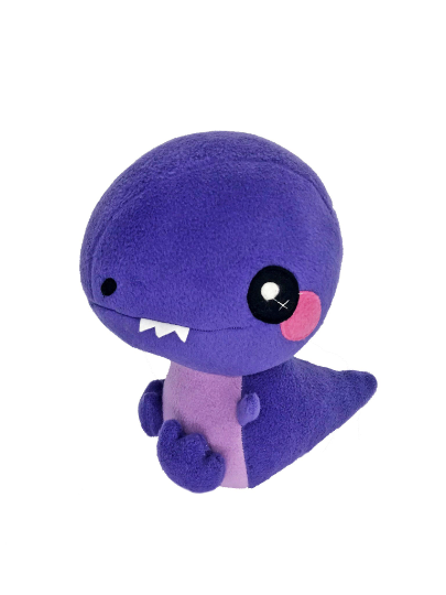 Chubby T-Rex handmade plush toy