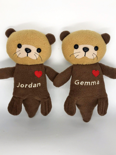 Significant Otter handmade plush toy