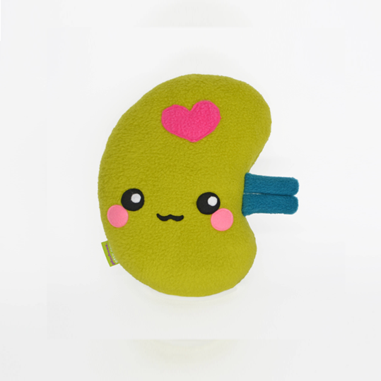 Happy Kidney plush toy