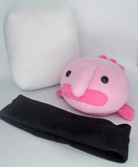 Blobfish nigiri sushi handmade plushie