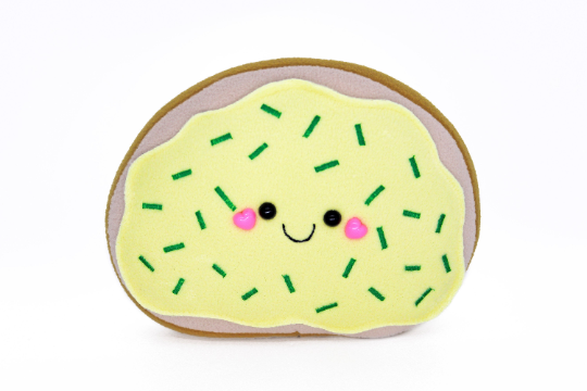 Garlic bread handmade plushie