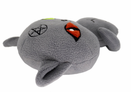 David Meowie handmade plushie