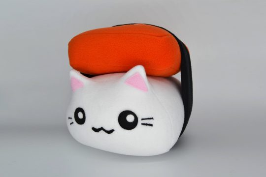 Sushi cat handmade plushie