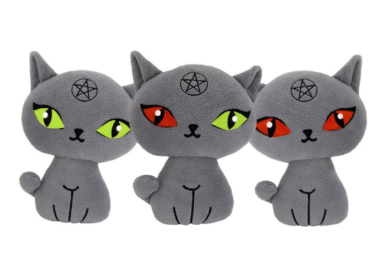 David Meowie handmade plushie