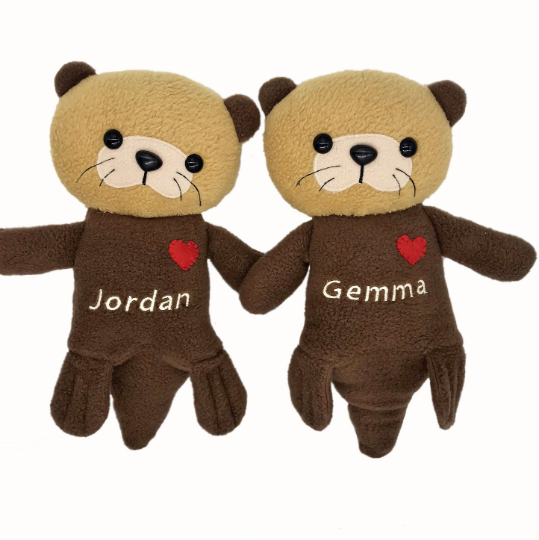 Significant Otter handmade plush toy