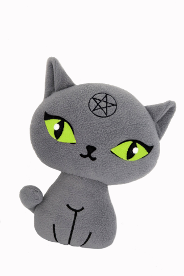 David Meowie handmade plushie