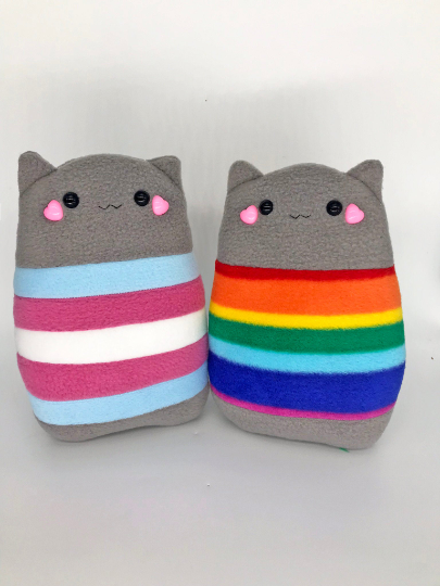 Pride kitties - LGBTQ plushies
