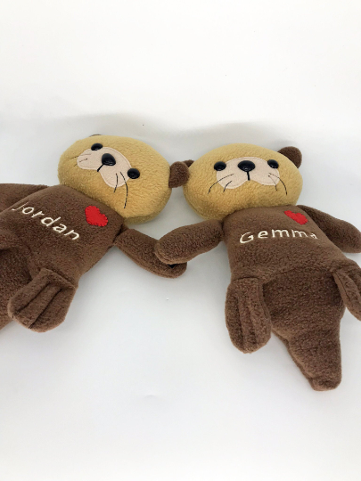 Significant Otter handmade plush toy