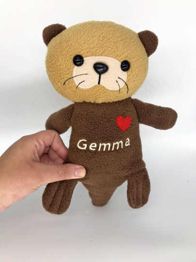 Significant Otter handmade plush toy