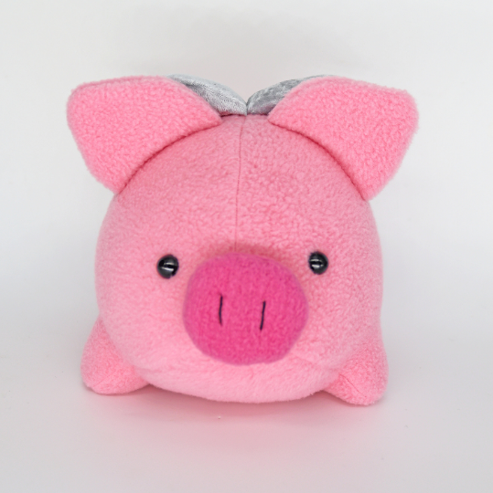 Flying pig plushie -Nothing's impossible - when pigs fly !