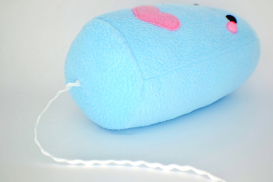 Cute Pad & Tampon plush toy / novelty gift / kawaii handmade plushie