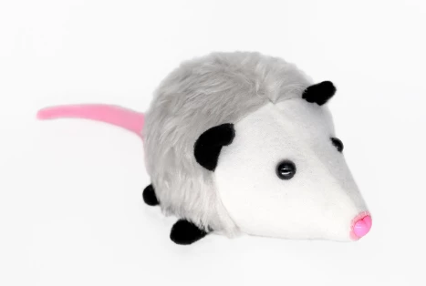 Opossum handmade plushie
