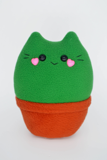 CATctus plushie / cat cactus soft toy