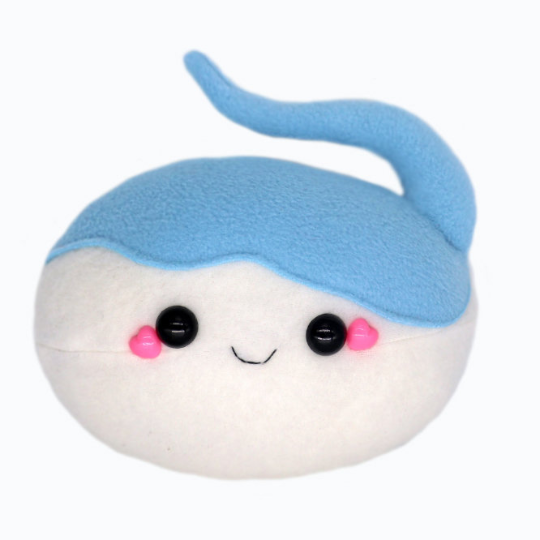 Testicle handmade plushie