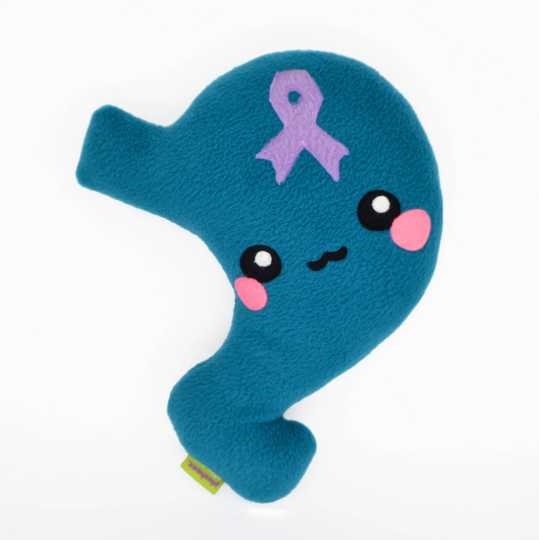 Stomach with ribbon plush toy / pillow tummy plushie