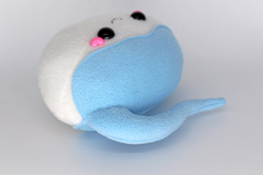 Testicle handmade plushie