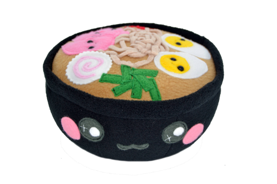 Bowl of ramen handmade plushie