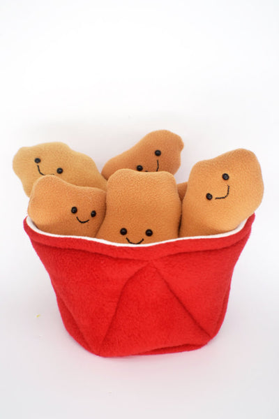 Bucket of Fried Chicken plushie / novelty food pillow