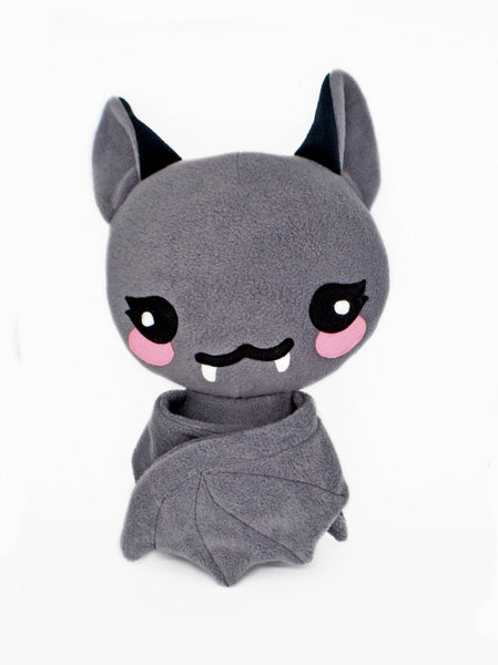 Bat plushie kawaii soft toy pillow cushion handmade vampire halloween cute scary