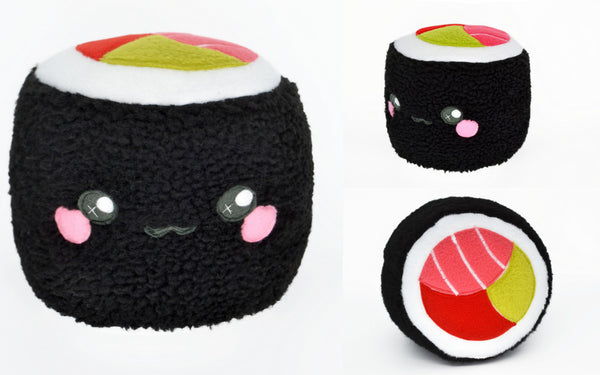 Sushi Roll plushie pillow cushion