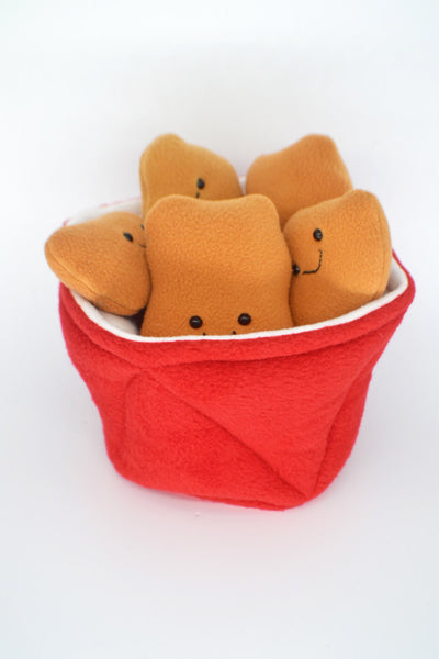 Bucket of Fried Chicken plushie / novelty food pillow