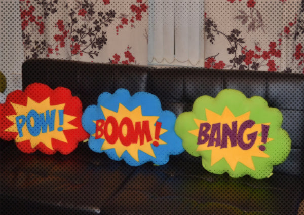 Comic Book pillows