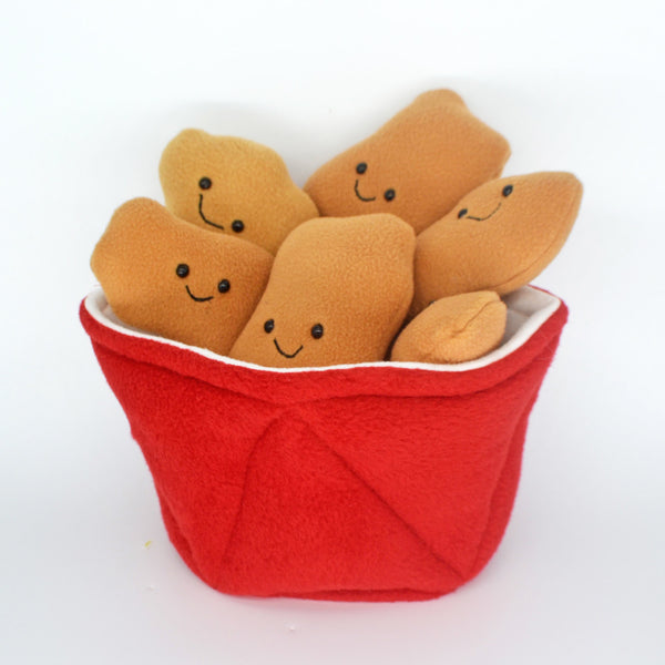 Bucket of Fried Chicken plushie / novelty food pillow