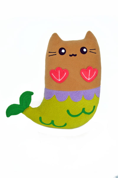 Purrmaid soft plush toy
