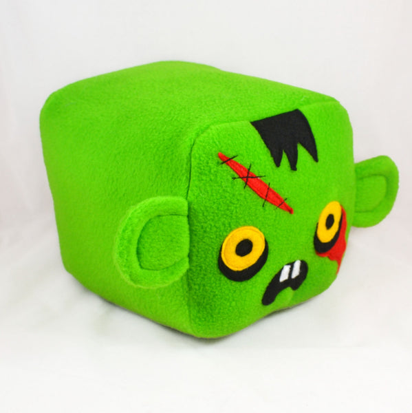 Zombie plush cube / pillow / cushion / plushie /plush toy