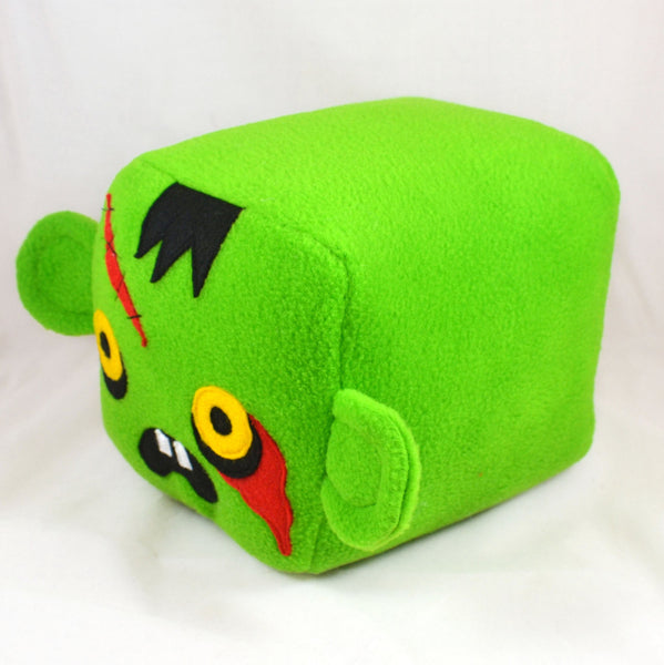 Zombie plush cube / pillow / cushion / plushie /plush toy