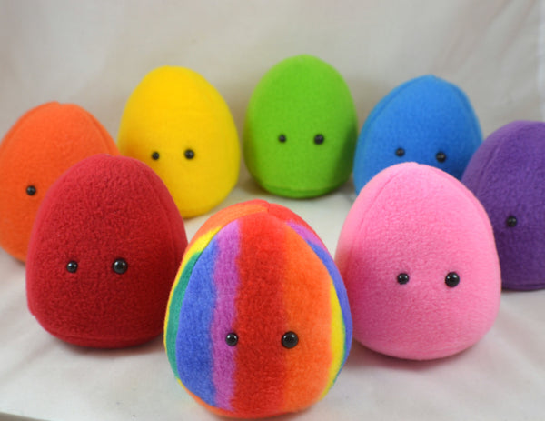 Blob plushies - small soft toys - desk buddy