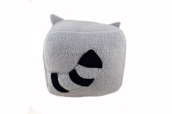 Raccoon Cube plushie , handmade kawaii novelty pillow stuffed animal