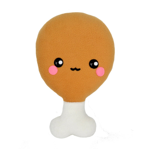 Chicken Drumstick plushie / novelty food pillow