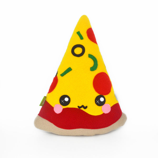Pizza slice pillow plushie kawaii novelty cushion pie food