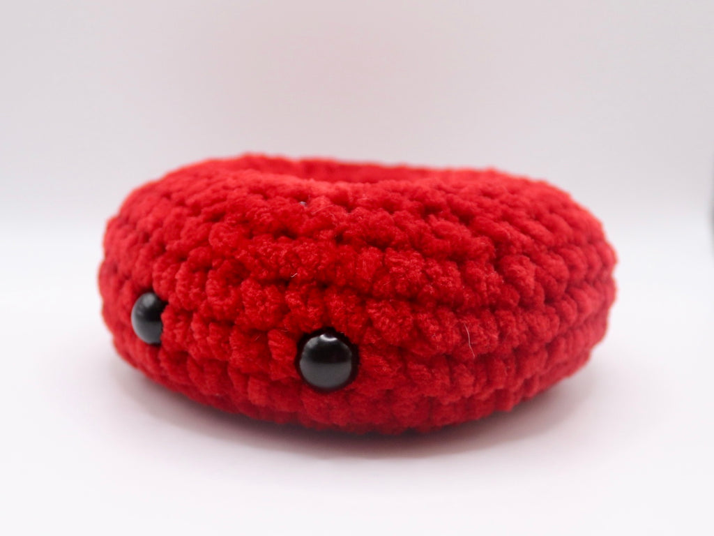 Red blood cell , White blood cell - Amigurumi plushies - handmade to order