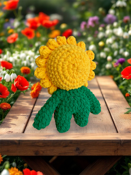 Sunflower Sami plushie  - handmade to order - Halloween soft toys