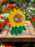 Sunflower Sami plushie  - handmade to order - Halloween soft toys