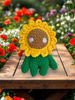 Sunflower Sami plushie  - handmade to order - Halloween soft toys
